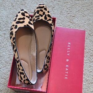 Kelly & Katie Animal Print Flats